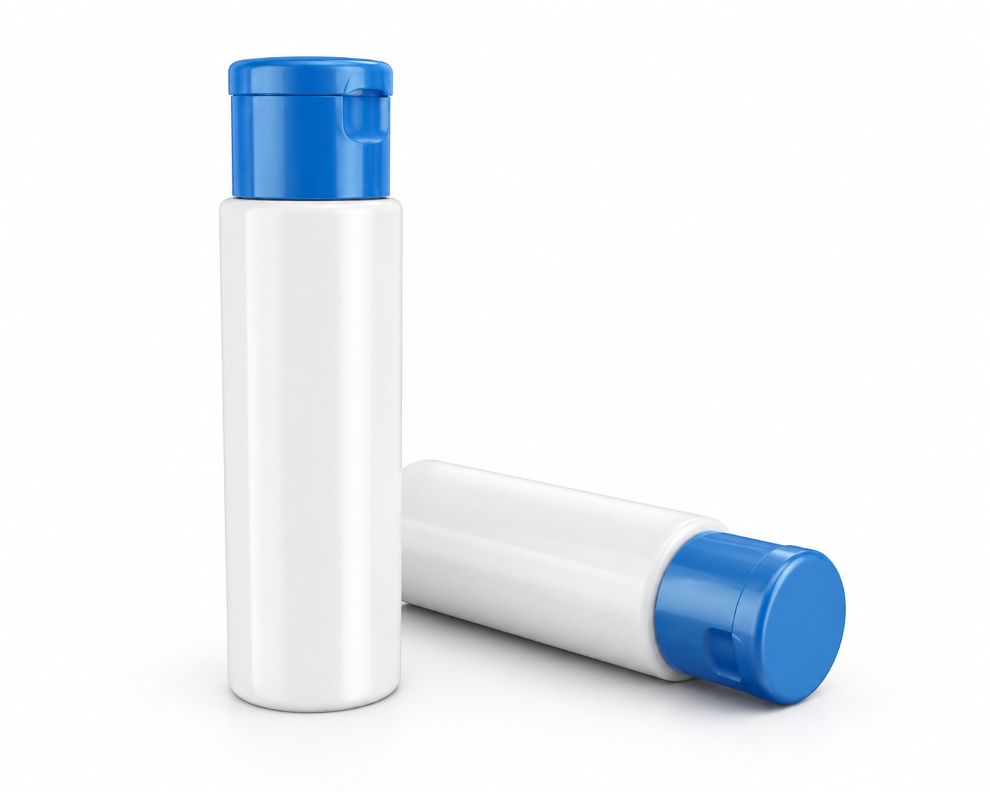 Flip-Top Personal-Care Bottles